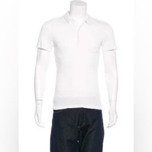 Hardy Amies Waffle Knit Polo Shirt